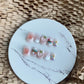 Peach, Rainbow and Flowers
